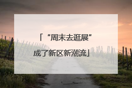 “周末去逛展”成了新区新潮流