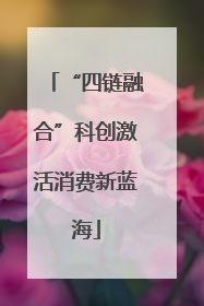 “四链融合”科创激活消费新蓝海