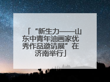 “新生力——山东中青年油画家优秀作品邀请展”在济南举行