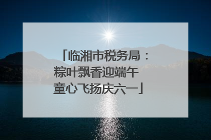 临湘市税务局：粽叶飘香迎端午 童心飞扬庆六一