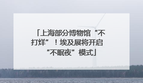 上海部分博物馆“不打烊”！埃及展将开启“不眠夜”模式