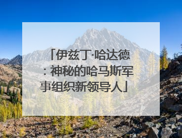 伊兹丁·哈达德：神秘的哈马斯军事组织新领导人