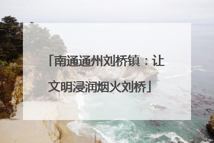 南通通州刘桥镇：让文明浸润烟火刘桥