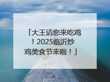 大王请您来吃鸡！2025临沂炒鸡美食节来啦！