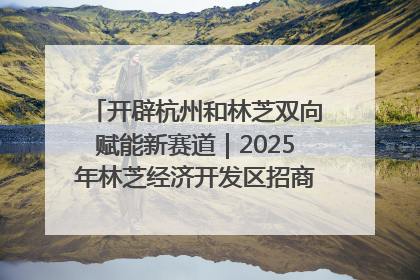 开辟杭州和林芝双向赋能新赛道｜2025年林芝经济开发区招商引资（杭州）推介展销活动在杭举办