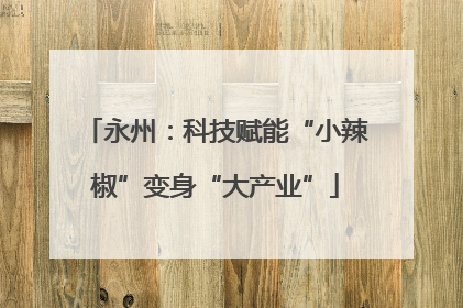 永州：科技赋能“小辣椒”变身“大产业”