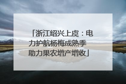 浙江绍兴上虞：电力护航杨梅成熟季 助力果农增产增收