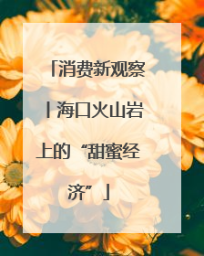 消费新观察丨海口火山岩上的“甜蜜经济”