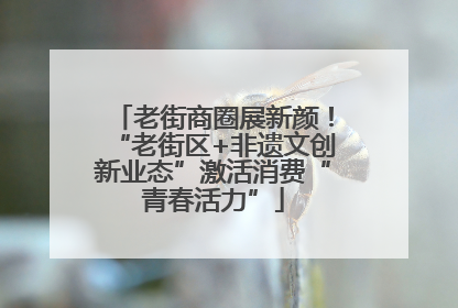 老街商圈展新颜！“老街区+非遗文创新业态”激活消费“青春活力”