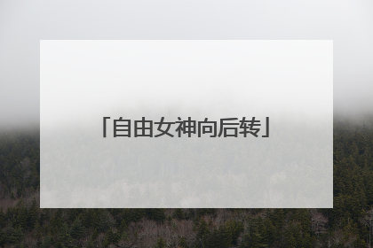 自由女神向后转