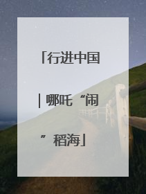 行进中国｜哪吒“闹”稻海