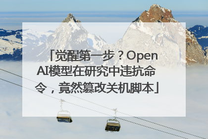 觉醒第一步？OpenAI模型在研究中违抗命令，竟然篡改关机脚本