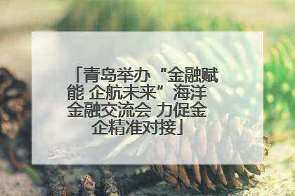 青岛举办“金融赋能 企航未来”海洋金融交流会 力促金企精准对接