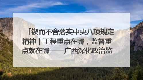 锲而不舍落实中央八项规定精神｜工程重点在哪，监督重点就在哪——广西深化政治监督护航平陆运河建设