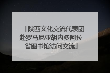 陕西文化交流代表团赴罗马尼亚胡内多阿拉省图书馆访问交流