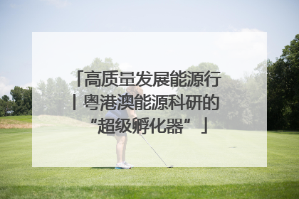 高质量发展能源行丨粤港澳能源科研的“超级孵化器”