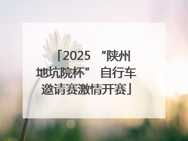 2025 “陕州地坑院杯” 自行车邀请赛激情开赛